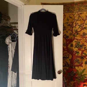 Navy blue dress